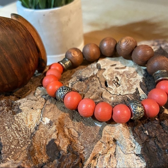 Boho Wooden Bracelets Vintage - Picture 2 of 5